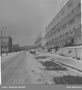 Beverveien, Veitvet 1965 