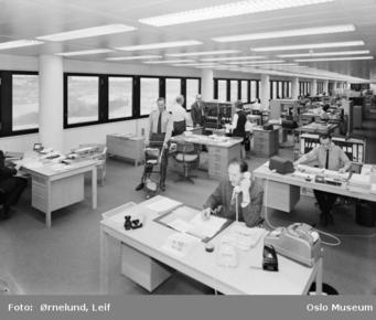 Siemens hovedkontor Østre Aker vei 1970 
