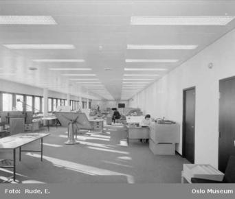 Siemens kontorbygg, Østre Aker vei, 1970 