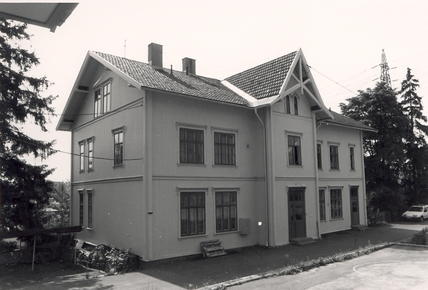 Løren skole eldste bygning 1988