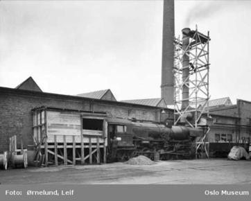 Standard Telefon-og Kabelfabrikk 1955 gammel fabrikkhall