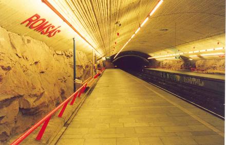 Romsås t-bane 2001-3
